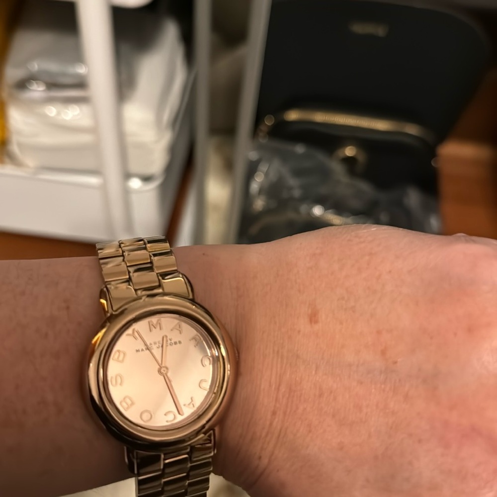 Marc Jacobs Rose Gold Watch